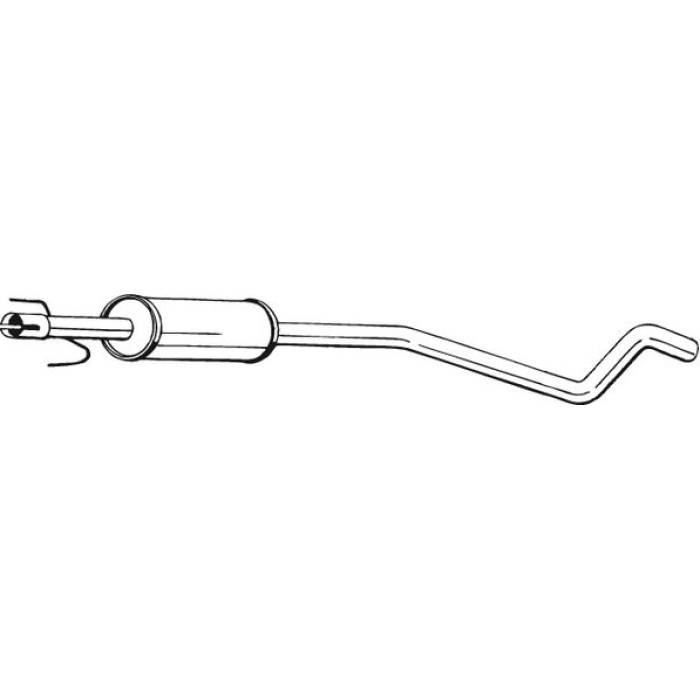 Bosal Schalldämpfer 284-317 Bosal Schalldämpfer 284-317