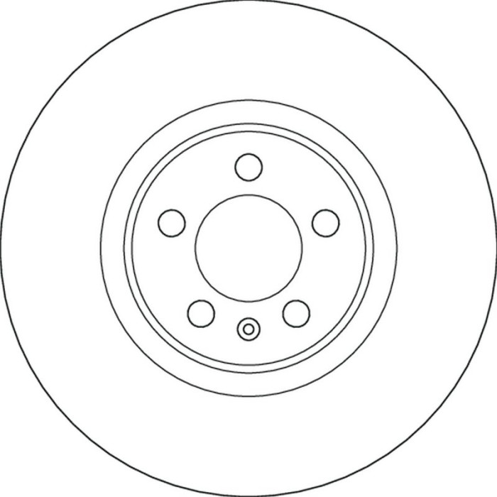 TRW Bremsscheibe DF6797S