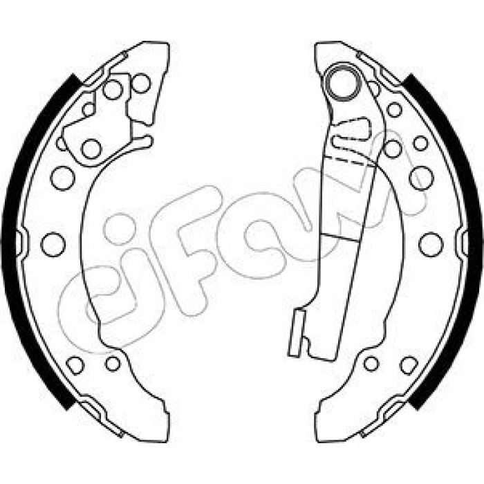 CIFAM Bremsbackensatz 153-465 CIFAM Bremsbackensatz 153-465