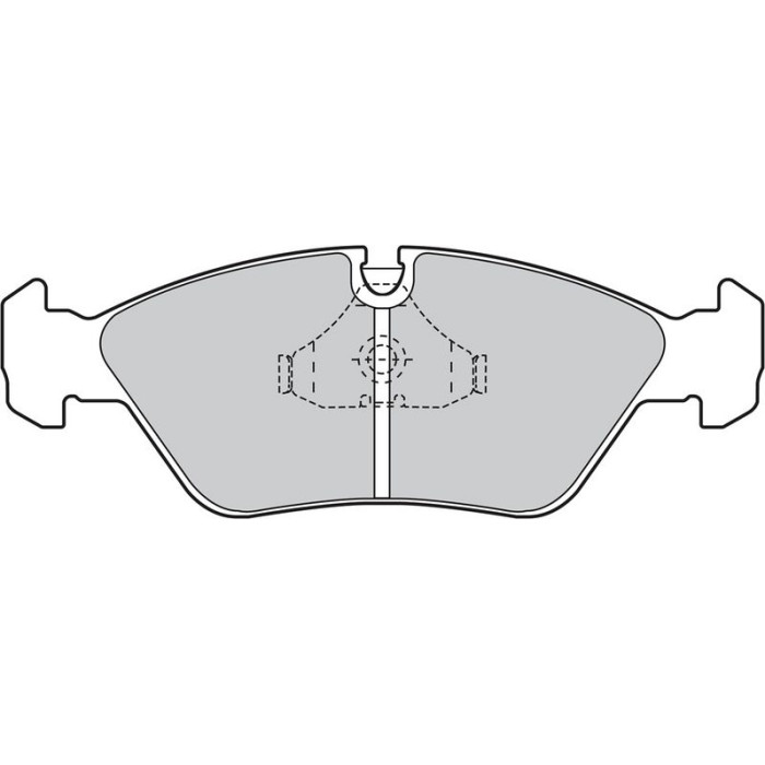 Valeo Bremsbelagsatz 598104 Valeo Bremsbelagsatz 598104