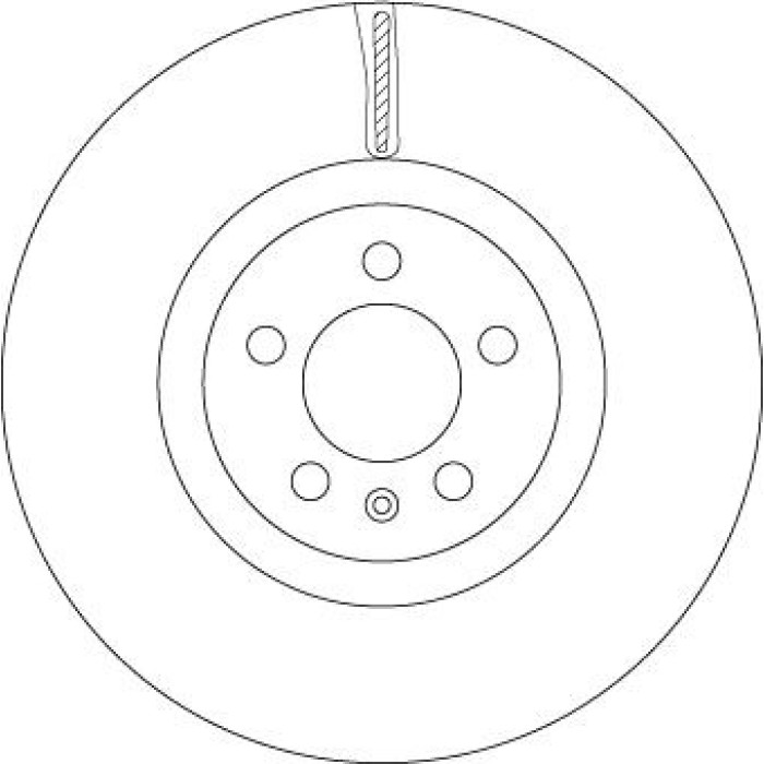 TRW Bremsscheibe DF6983S TRW Bremsscheibe DF6983S