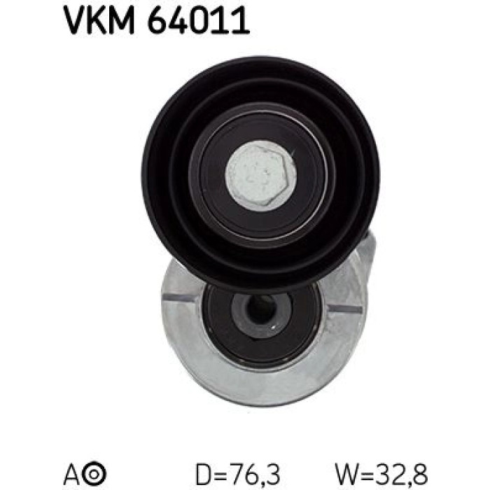 SKF Keilrippenriemen-Spannrolle VKM 64011 SKF Keilrippenriemen-Spannrolle VKM 64011