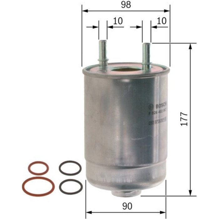 Bosch Kraftstofffilter F 026 402 067 Bosch Kraftstofffilter F 026 402 067