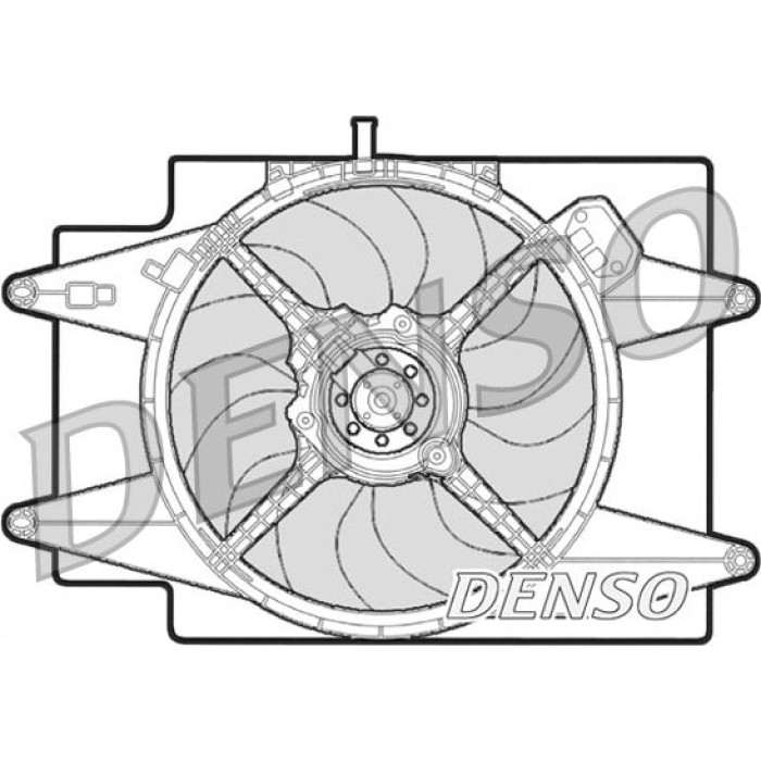 Denso Kühlerlüfter DER01002 Denso Kühlerlüfter DER01002