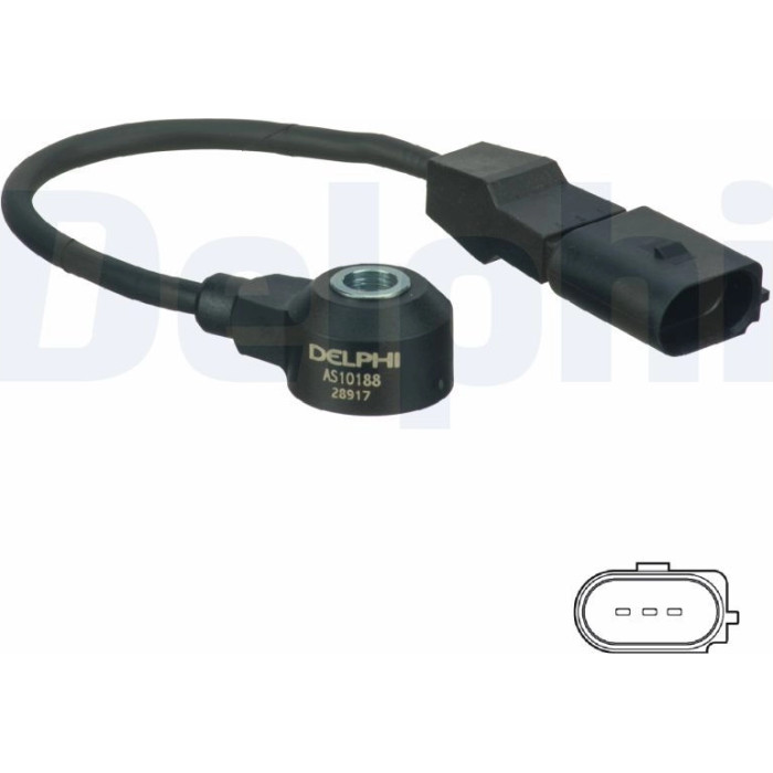 Delphi Klopfsensor AS10188 Delphi Klopfsensor AS10188