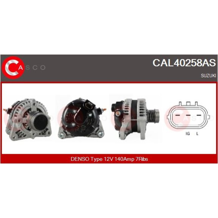 CASCO Generator CAL40258AS CASCO Generator CAL40258AS