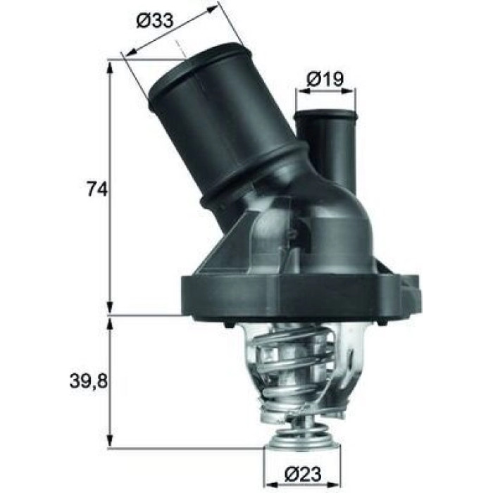 Integralthermostat TI 200 82