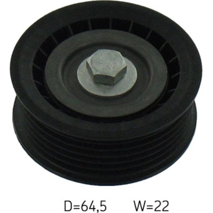 SKF Keilrippenriemen-Umlenkrolle VKM 32235 SKF Keilrippenriemen-Umlenkrolle VKM 32235