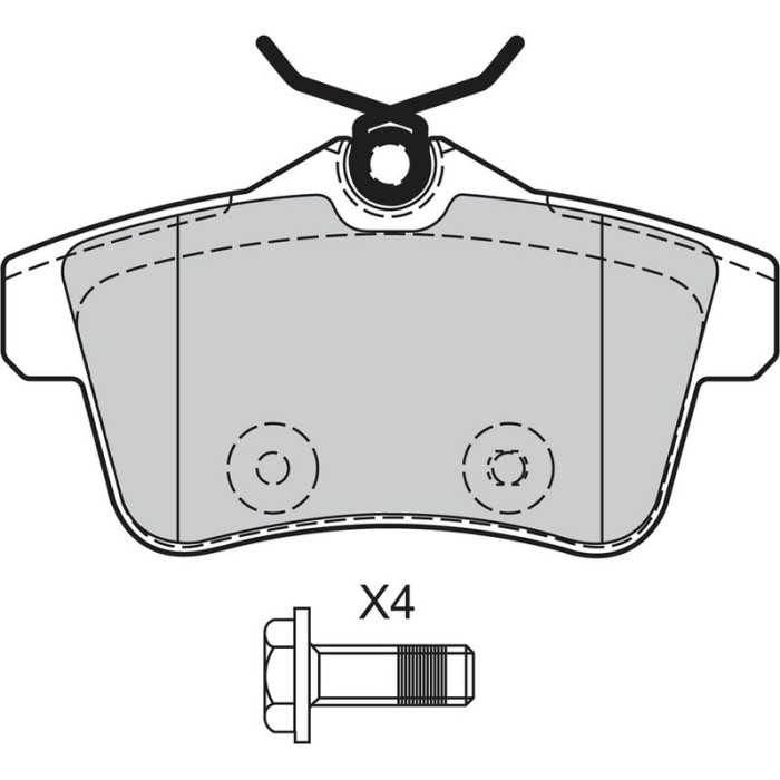 Valeo Bremsbelagsatz 601061