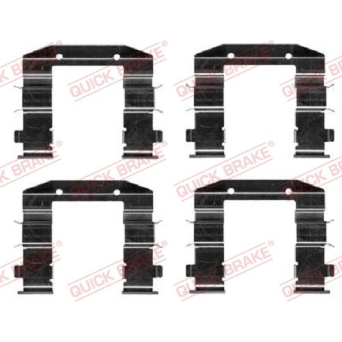 Quick Brake Zubehörsatz für Scheibenbremsbeläge 109-0037 Quick Brake Zubehörsatz für Scheibenbremsbeläge 109-0037