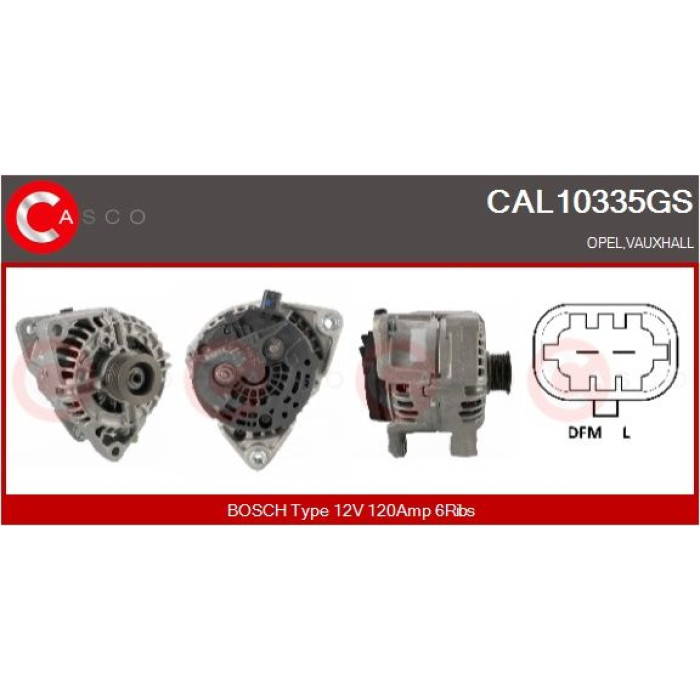 CASCO Generator CAL10335GS CASCO Generator CAL10335GS