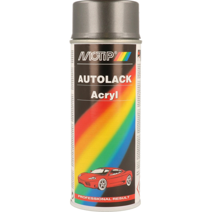 MoTip Autolack Acryl Kompakt grau metallic 400ml 51125 MoTip Autolack Acryl Kompakt grau metallic 400ml 51125