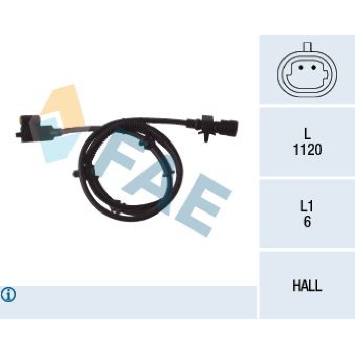 FAE Sensor, Raddrehzahl 78105 FAE Sensor, Raddrehzahl 78105