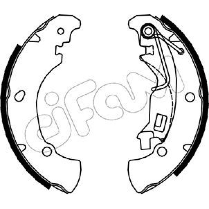 153-084 CIFAM Bremsbackensatz 153-084 153-084 CIFAM Bremsbackensatz 153-084