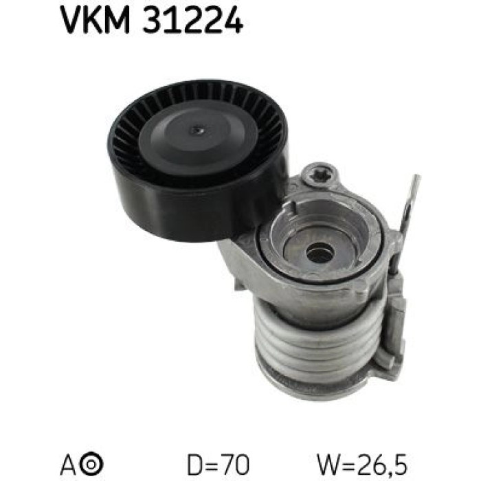 SKF Keilrippenriemen-Spannrolle VKM 31224 SKF Keilrippenriemen-Spannrolle VKM 31224