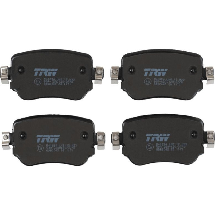 TRW Bremsbeläge Hinterachse GDB2042 TRW Bremsbeläge Hinterachse GDB2042