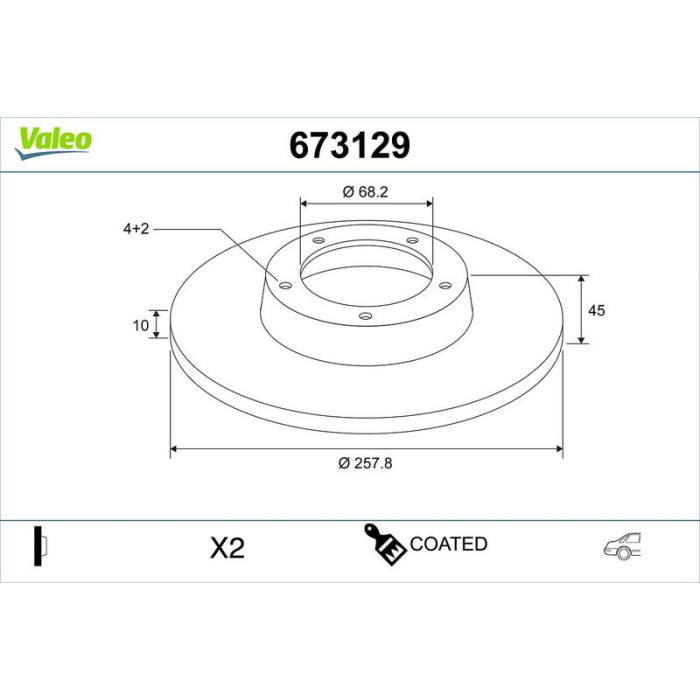 Valeo Motorkühler 230633 Valeo Motorkühler 230633