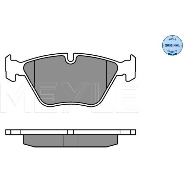 MEYLE Bremsbelagsatz BMW E87 05 252409620 MEYLE Bremsbelagsatz BMW E87 05 252409620