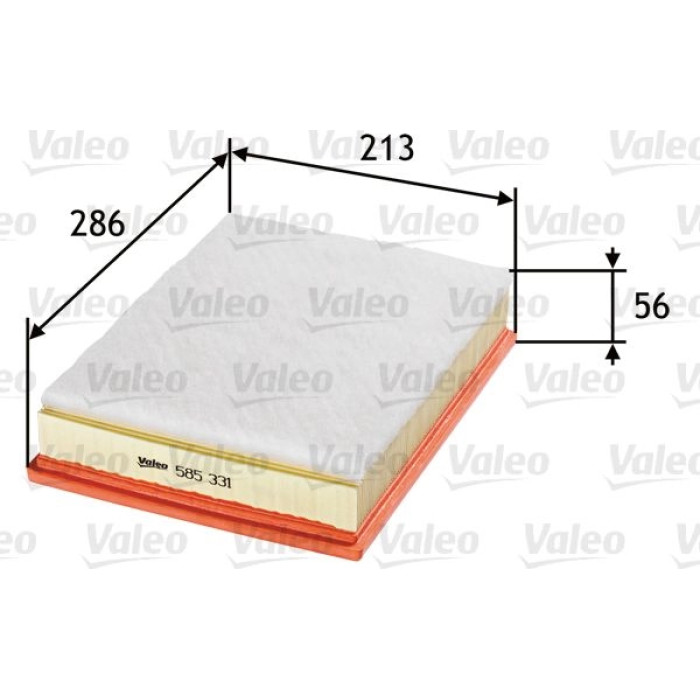 Valeo Luftfilter 585331 Valeo Luftfilter 585331