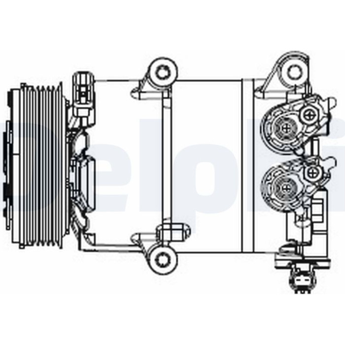 Delphi Kompressor CS20553 Delphi Kompressor CS20553