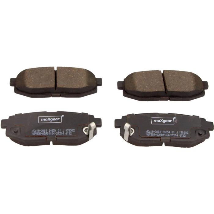 19-3003 MAXGEAR Bremsbelagsatz 19-3003 Subaru Outback/Tribeca 3.0-3.6 06 19-3003 MAXGEAR Bremsbelagsatz 19-3003 Subaru Outback/Tribeca 3.0-3.6 06