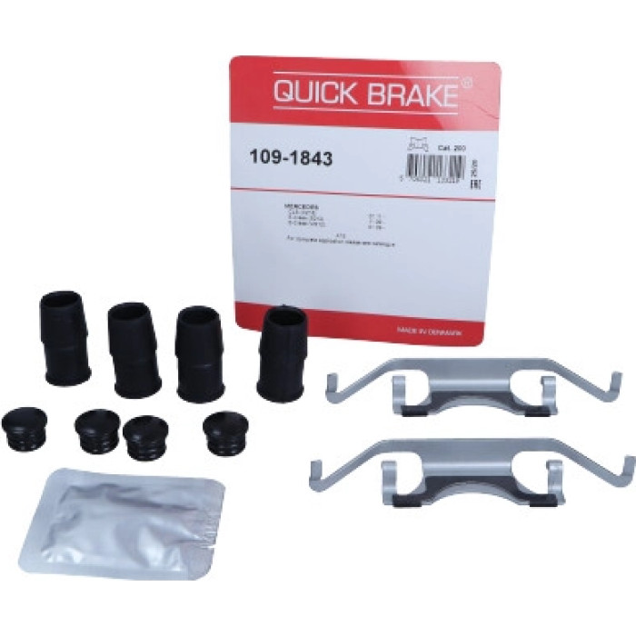 Quick Brake Montagesatz für Bremsbeläge 109-1843 Quick Brake Montagesatz für Bremsbeläge 109-1843