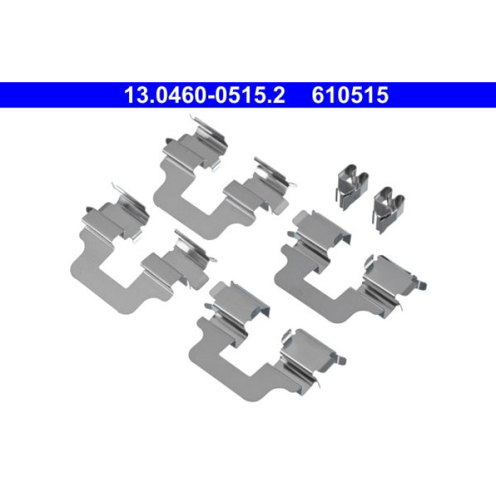 13.0460-0515.2 ATE Zubehörsatz Bremsbeläge 13.0460-0515.2