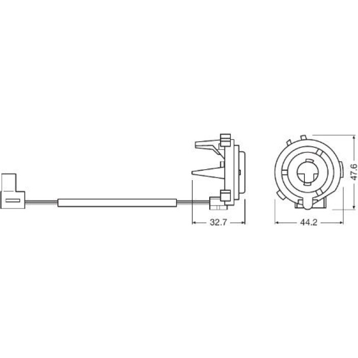 64210DA07 OSRAM LEDriving ADAPTER H7 Montageadapter für LED-Nachrüstung - 2 Stück - 64210DA07 64210DA07 OSRAM LEDriving ADAPTER H7 Montageadapter für LED-Nachrüstung - 2 Stück - 64210DA07