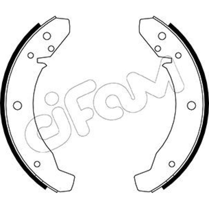 CIFAM Bremsbackensatz 153-458 CIFAM Bremsbackensatz 153-458