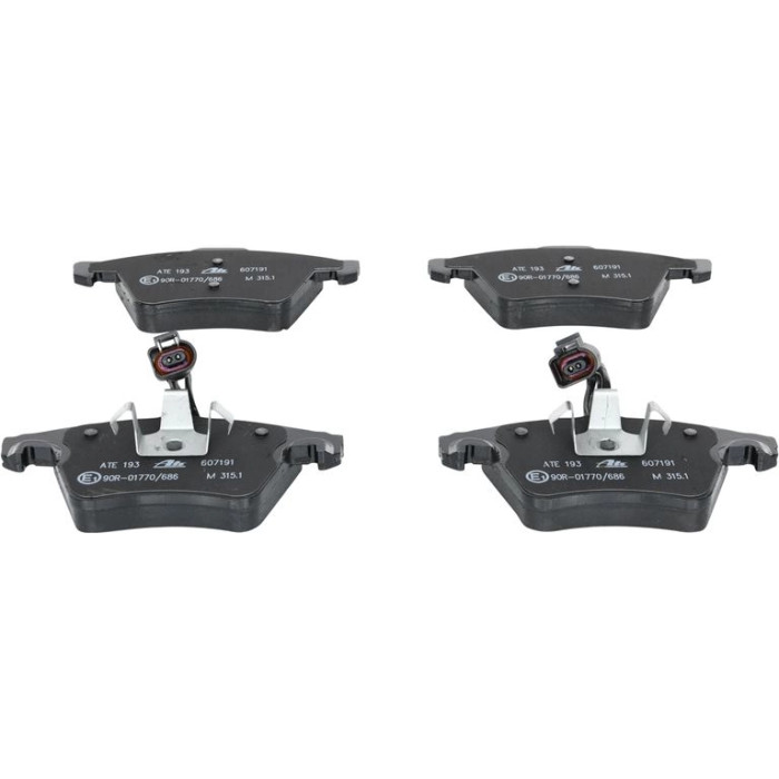 ATE Bremsbelagsatz VW Vorderachse Touareg 2.5-6.0 02-10 13.0460-7191.2 ATE Bremsbelagsatz VW Vorderachse Touareg 2.5-6.0 02-10 13.0460-7191.2