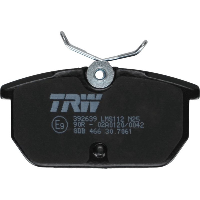 TRW Bremsbeläge Hinterachse GDB466 TRW Bremsbeläge Hinterachse GDB466