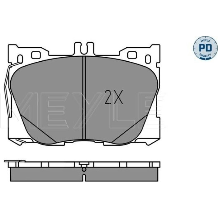 MEYLE Scheibenbremsbelagsatz 025 225 8618/PD MEYLE Scheibenbremsbelagsatz 025 225 8618/PD