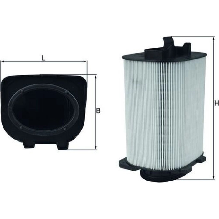 MAHLE Luftfilter LX 3775 MAHLE Luftfilter LX 3775