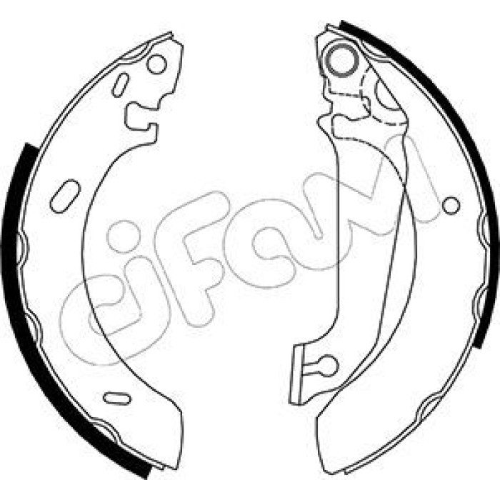 CIFAM Bremsbackensatz 153-120 CIFAM Bremsbackensatz 153-120