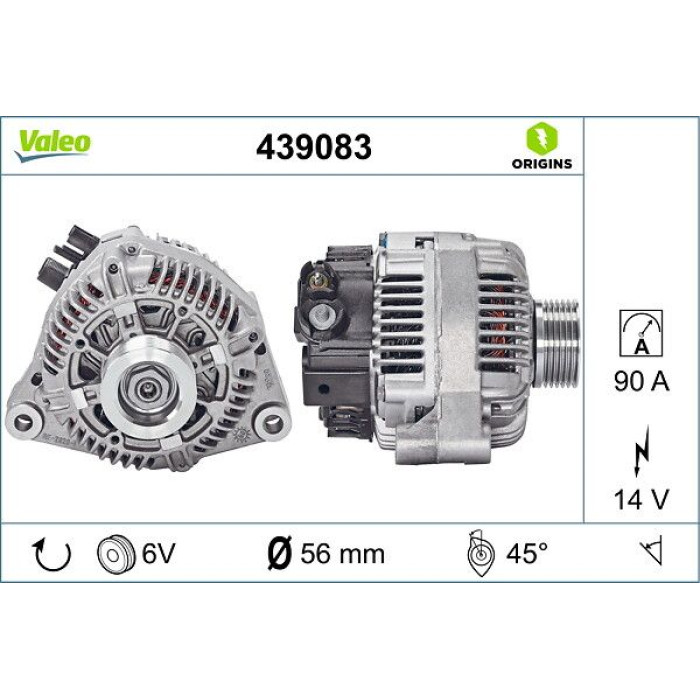 439083 Valeo Lichtmaschine 439083
