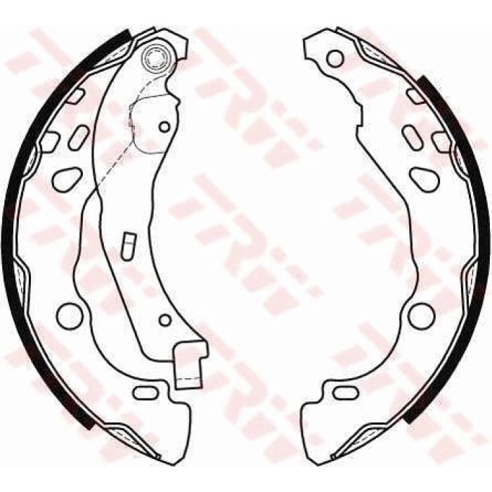 GS8455 TRW Bremsbacken GS8455 GS8455 TRW Bremsbacken GS8455
