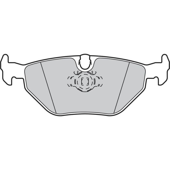 Valeo Bremsbelagsatz 598311 Valeo Bremsbelagsatz 598311
