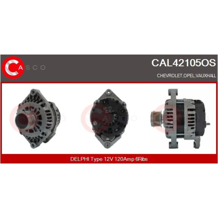CASCO Generator CAL42105OS CASCO Generator CAL42105OS