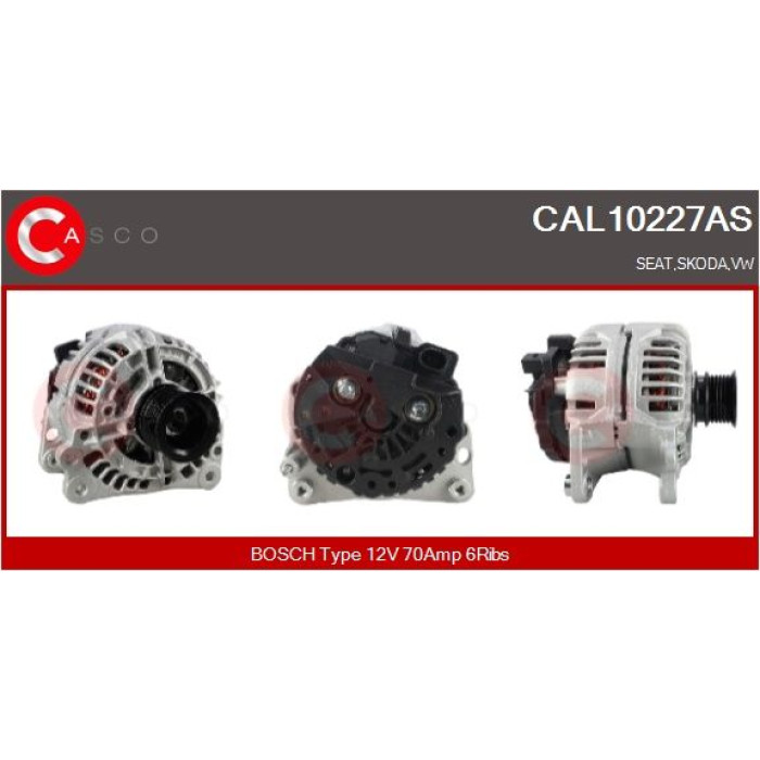 CASCO Generator CAL10227AS CASCO Generator CAL10227AS