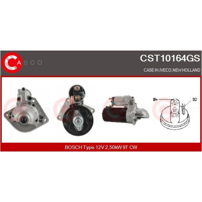CASCO Anlasser CST10164GS CASCO Anlasser CST10164GS