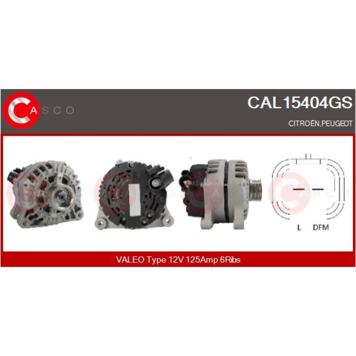 CASCO Generator CAL15404GS CASCO Generator CAL15404GS