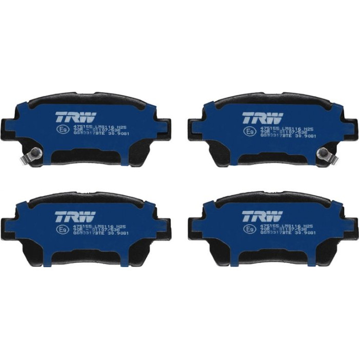 GDB3317BTE TRW Bremsbeläge Vorderachse Electric Blue GDB3317BTE GDB3317BTE TRW Bremsbeläge Vorderachse Electric Blue GDB3317BTE