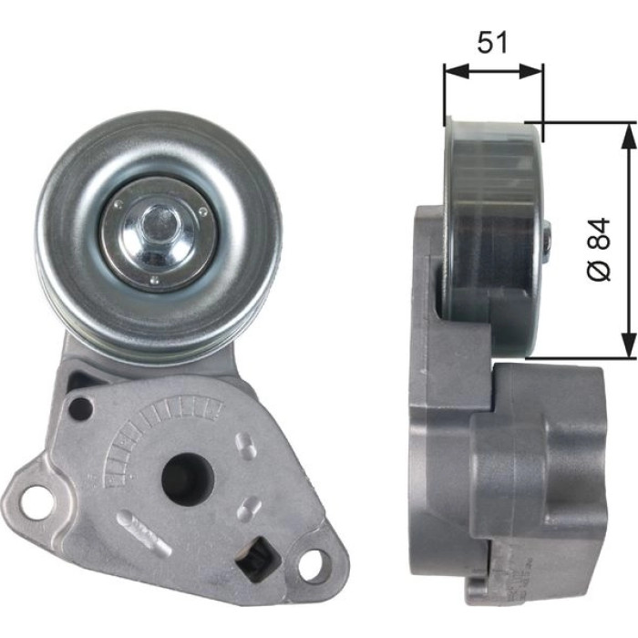 Gates Spannrolle T39248