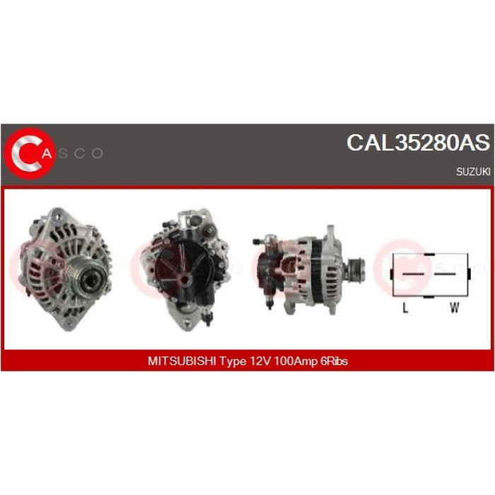 CASCO Generator CAL35280AS CASCO Generator CAL35280AS