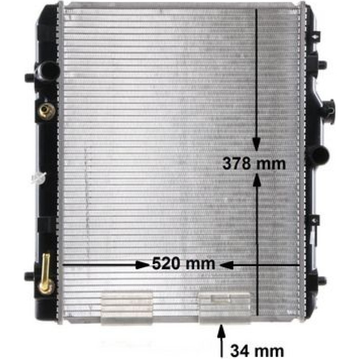 MAHLE Kühler, Motorkühlung CR 2236 000S MAHLE Kühler, Motorkühlung CR 2236 000S