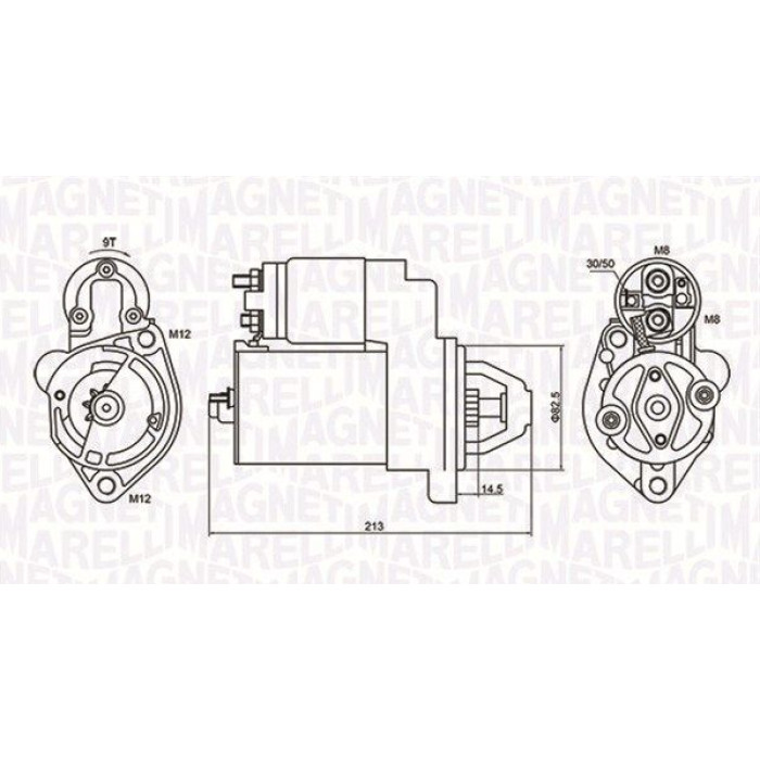 Magneti Marelli Anlasser 063720612010