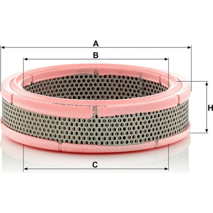 MANN-FILTER Luftfilter C 2443 MANN-FILTER Luftfilter C 2443