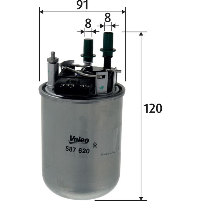 Valeo Kraftstofffilter 587620 Valeo Kraftstofffilter 587620