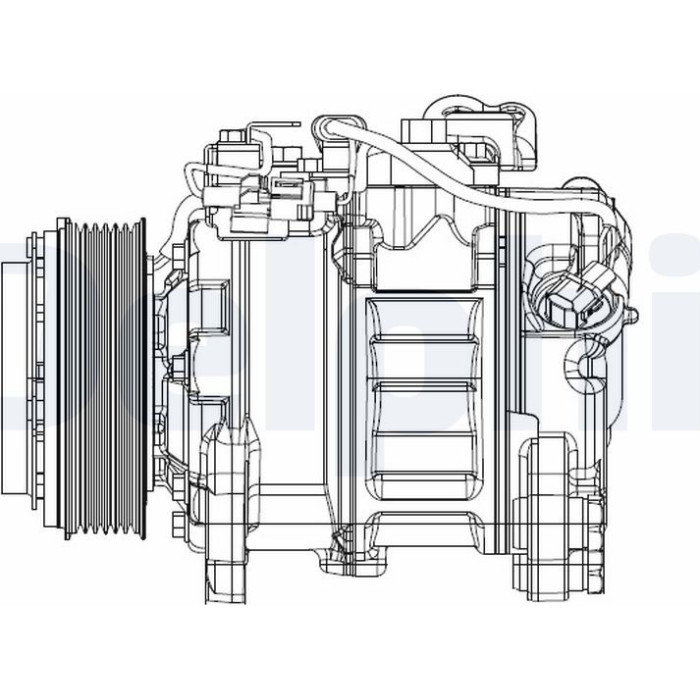 Delphi Kompressor CS20501 Delphi Kompressor CS20501