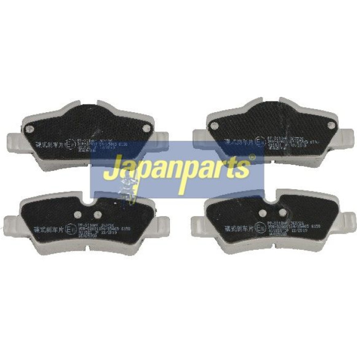 Japanparts Bremsbeläge PP-0118AF Japanparts Bremsbeläge PP-0118AF